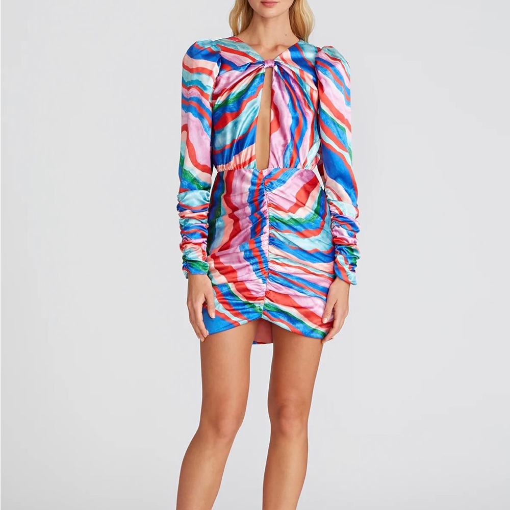 AMUR- Maxine Ruched Dress